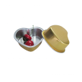 High quality heart shaped aluminum foil container/food container